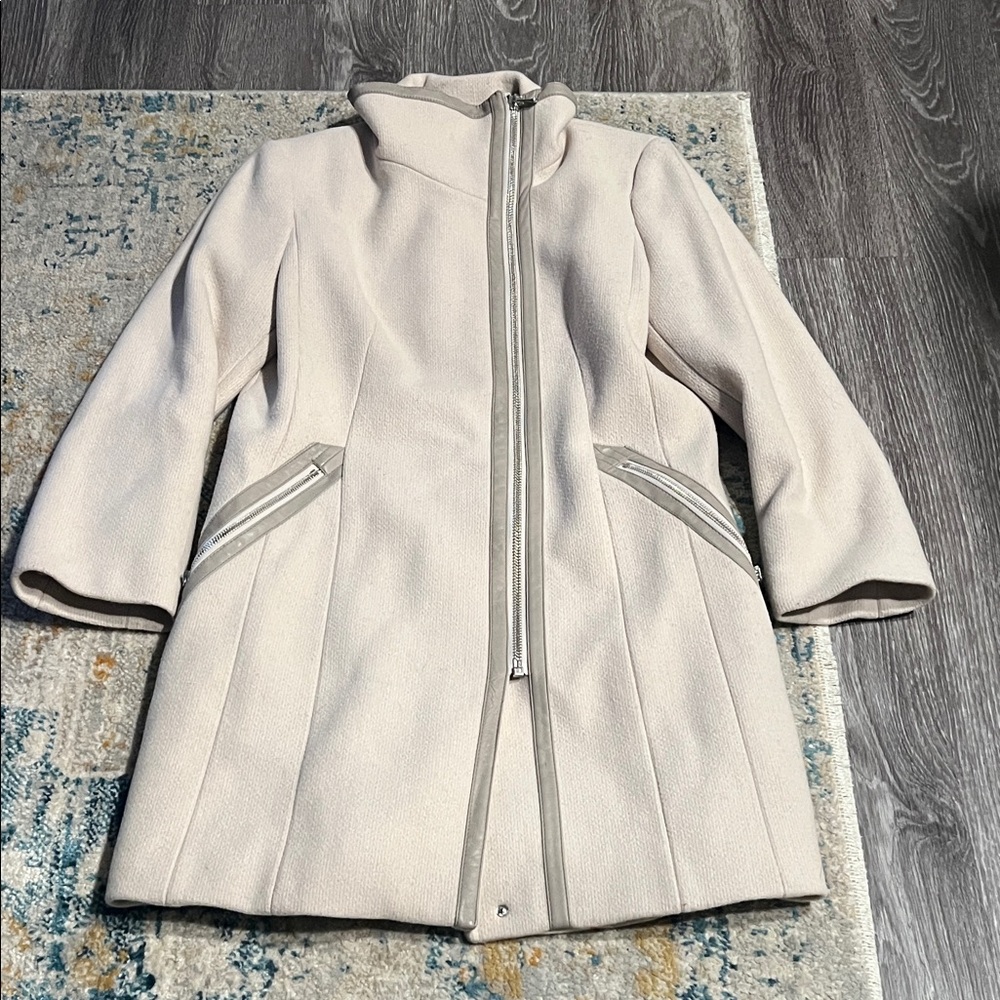 Calvin Klein Cream Trench Coat